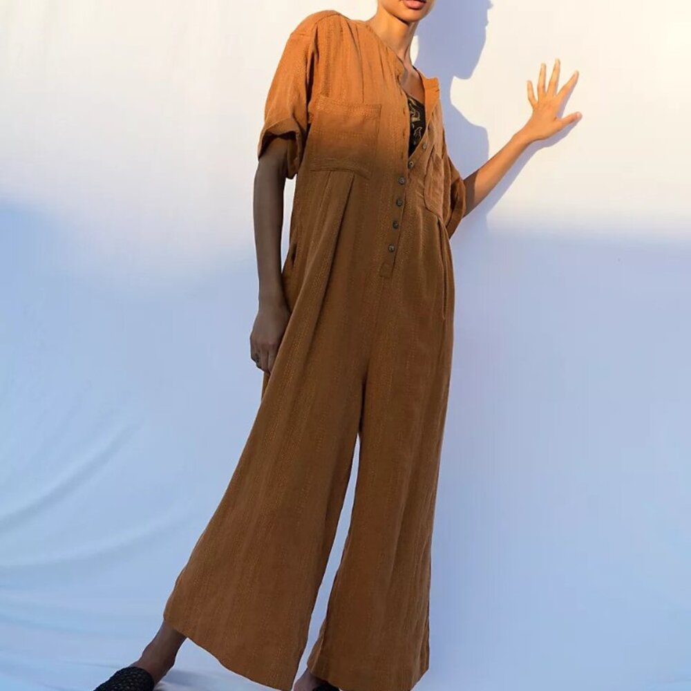 Current Obsession Jumpsuit Ginger Mustard